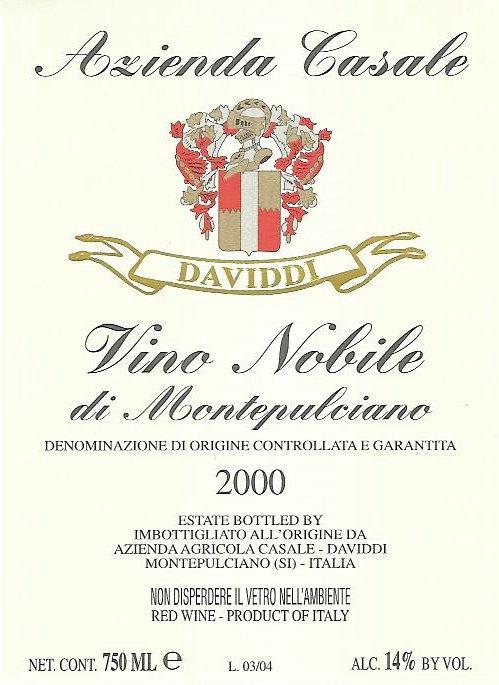 Vino Nobile Di Montepulciano