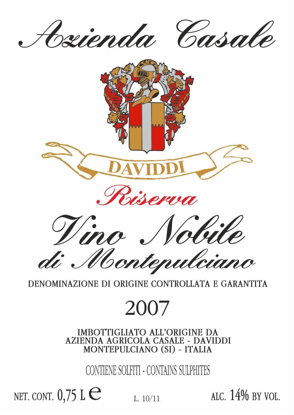 Vino Nobile Di Montepulciano Riserva