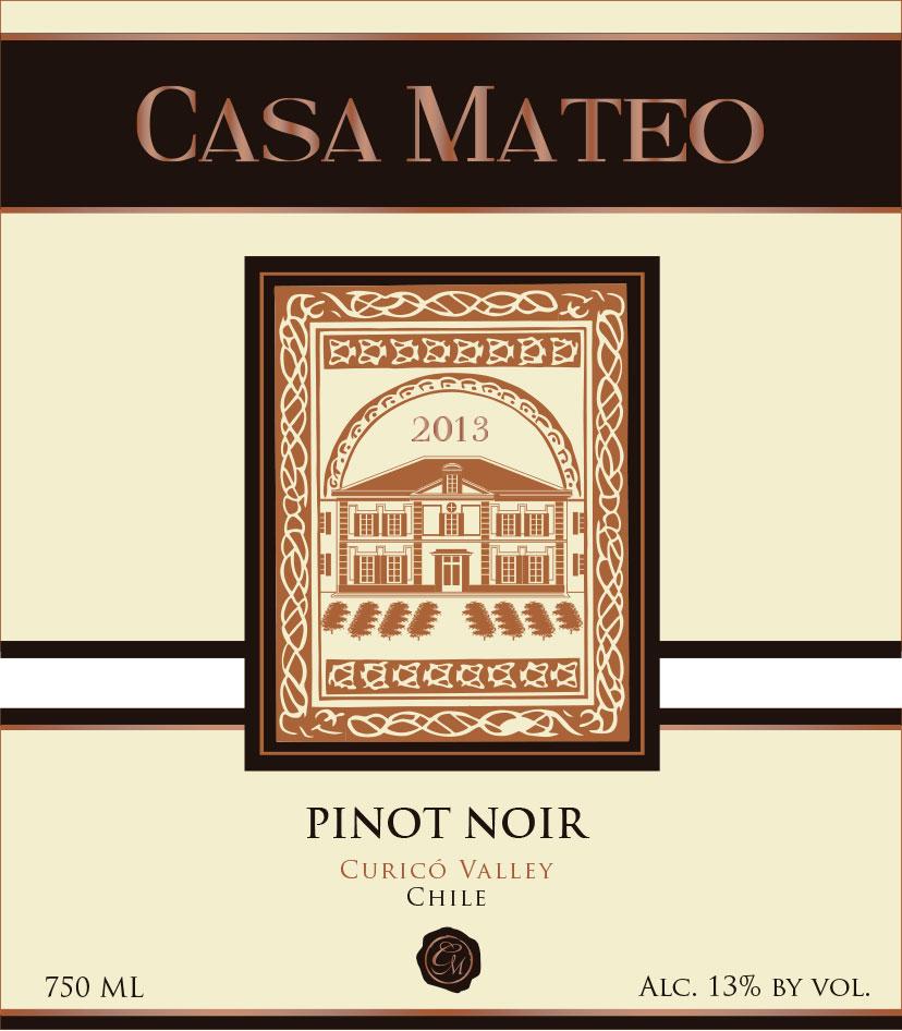 Casa Mατεο 以 B 风风风点友风众立 Pinot Noir