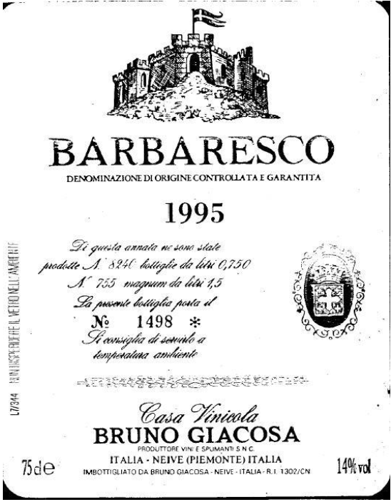 Barbaresco San Cristoforo