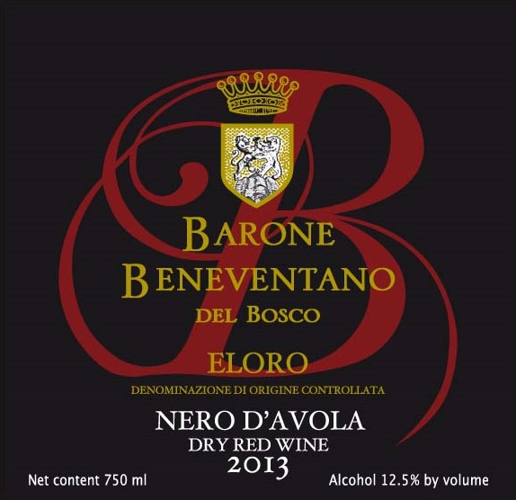 Eloro Den Omin Azi On E Di Origine Controllata Dry Red Wine