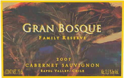Gran Bosque Family Reserve Cabernet Sauvignon