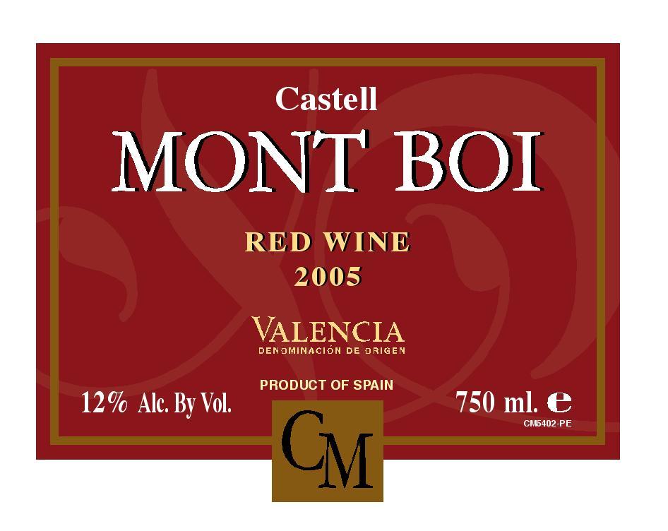 Mont Boi Red Wine
