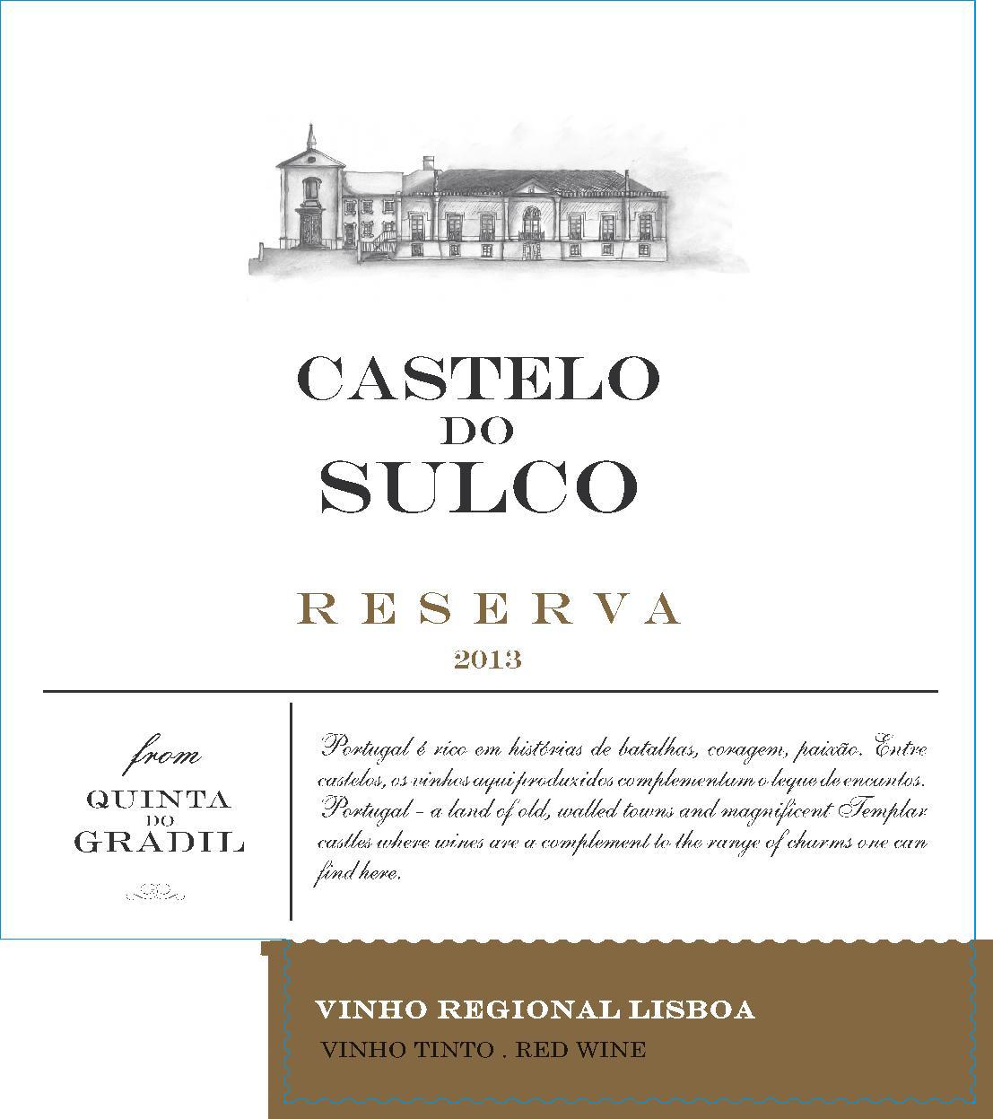 Sulco Do Vinho Regional Lisboa Viniio Tinto