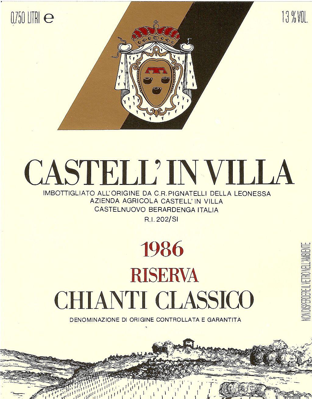 Chianti Classico Riserva Doeg