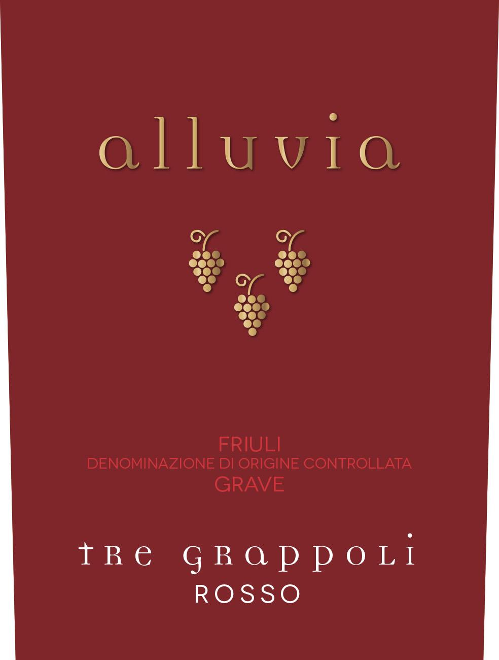 Alluvia Tre Grappoli Rosso