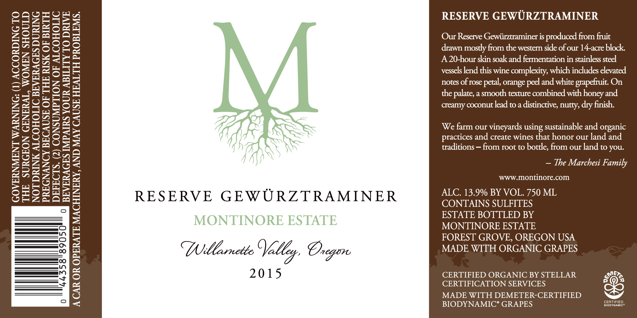 Reserve Gewurztraminer