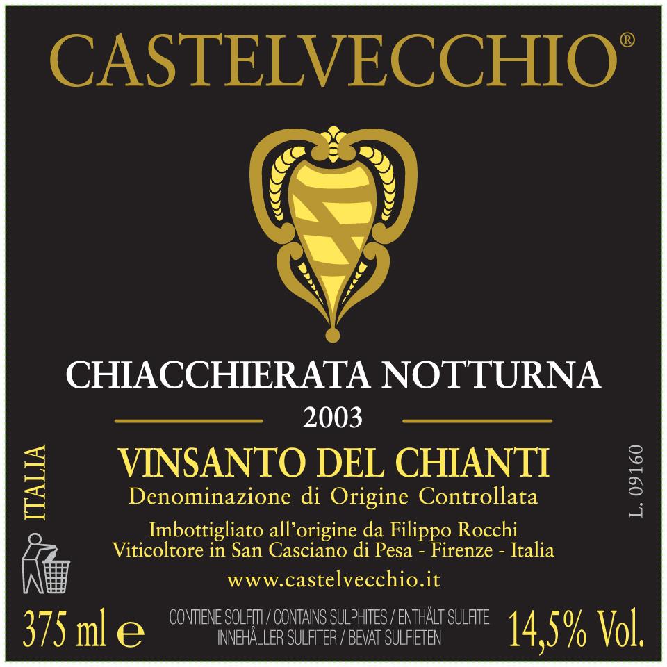 Chiaccherata Notturna Vin Santo Del Chianti