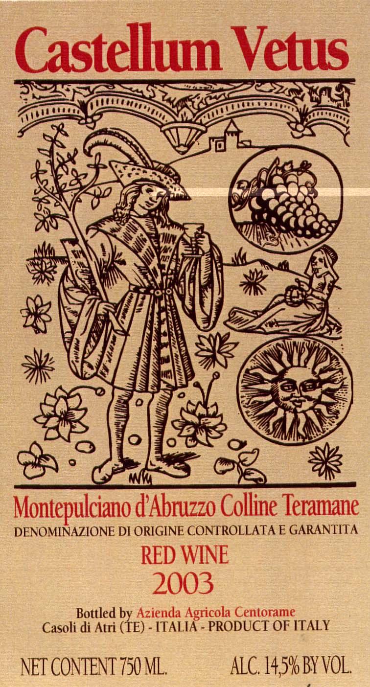 Montepulciano D'abruzzo Colline Teramane