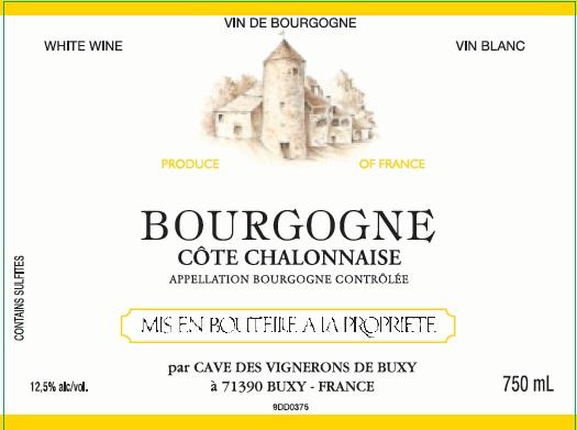 White Burgundy Chardonnay