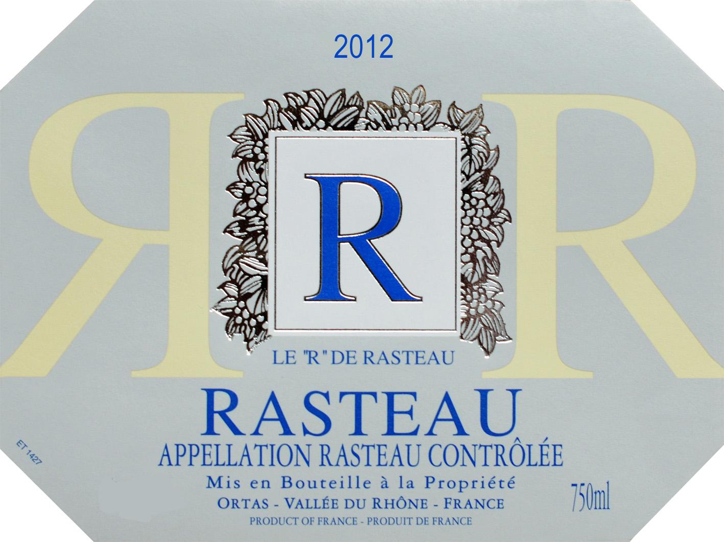 R De Rasteau