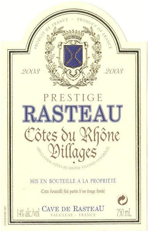 Prestige Red Rhône Wine