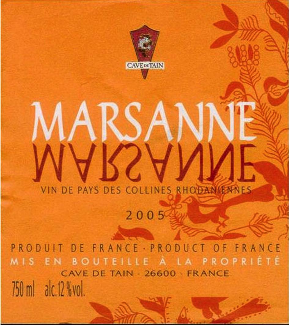 Marsanne Vin De Pays Des Collines Rhodaniennes