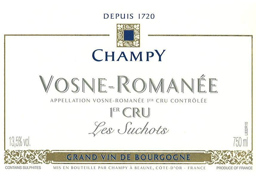 Vosne-Romanée 1er Cru Les Suchots