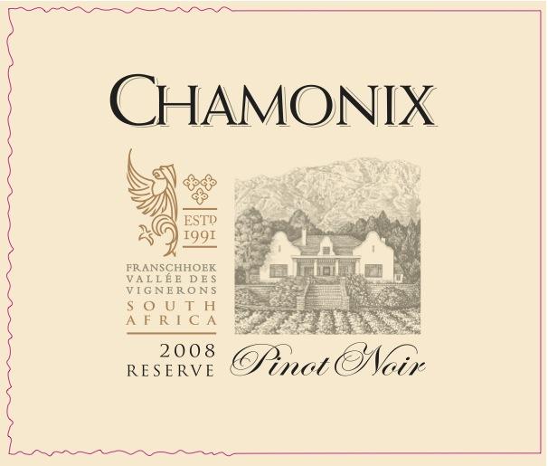 Chamonix Pinot Noir Reserve