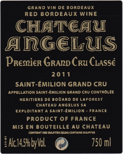 Angelus Premier Grand Cru Classé