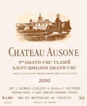 Chateau Ausone 1er Grand Cru Classe