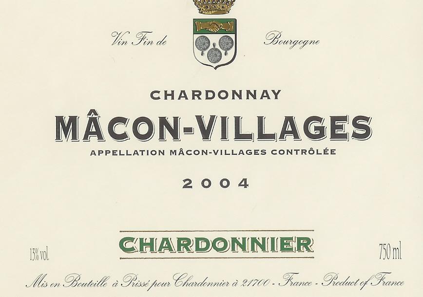 Mâcon - Villages White Burgundy