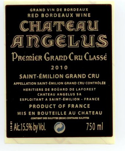 Angelus Premier Grand Cru Classé