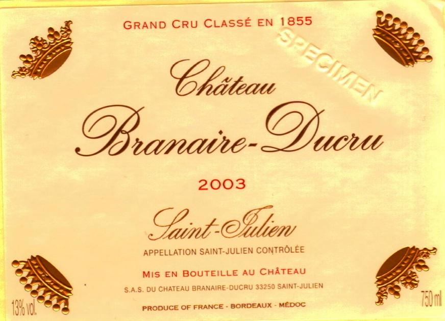 Château Branaire Au