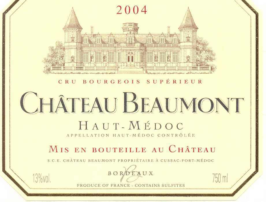 Chateau Beaumont 0 Haut - Medoc