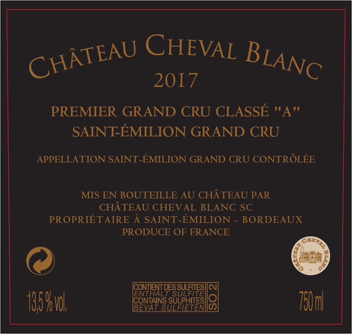 Cheval Blanc Premier Grand Cru Classé