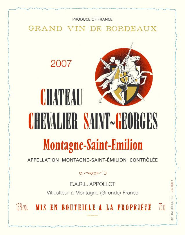 Chateau Chevalier Saint-Georges