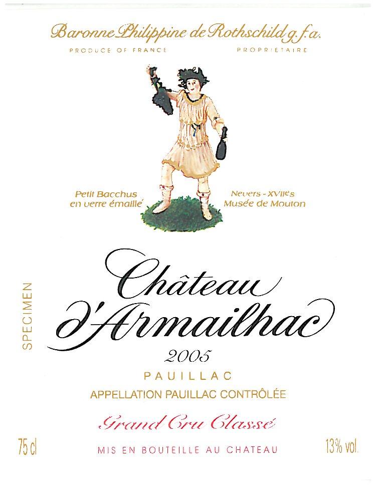 Chateau D'armailhac Pauillac