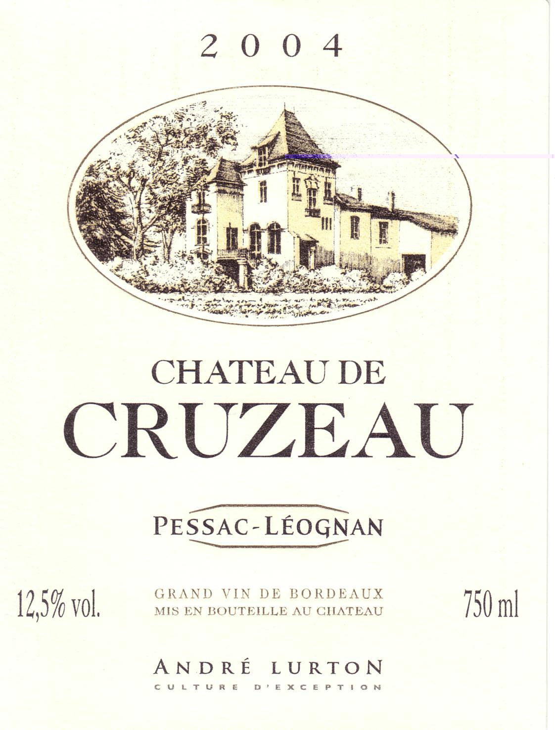 Chateau De Cruzeau Sauvignon Blanc