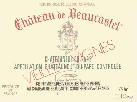 Vieil Château De Beaucastel