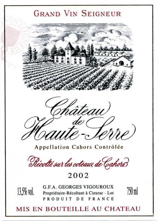 Chateau De Haute - Serre