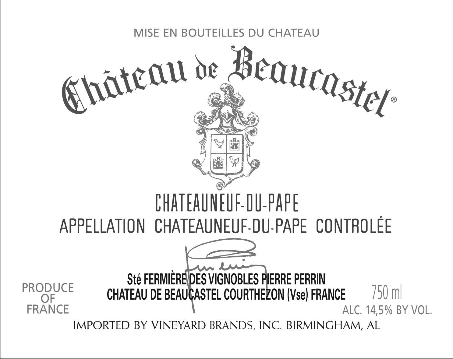 Château De Beaucastel Rouge