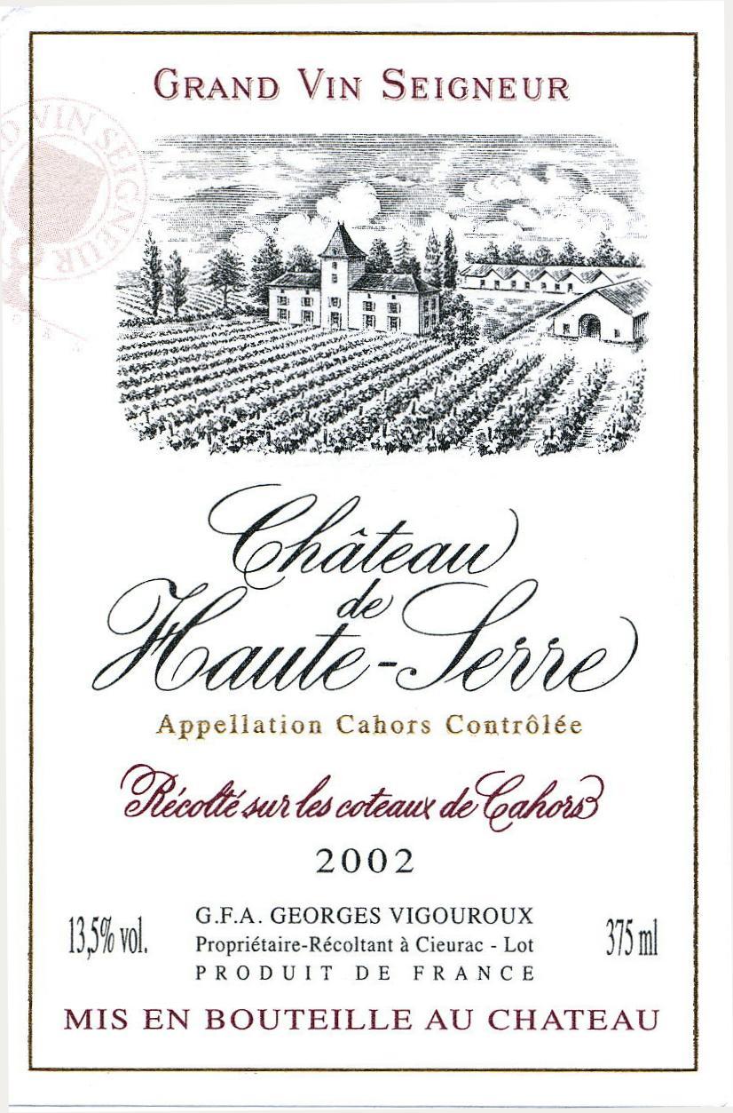 Chateau De Haute - Serre Francos