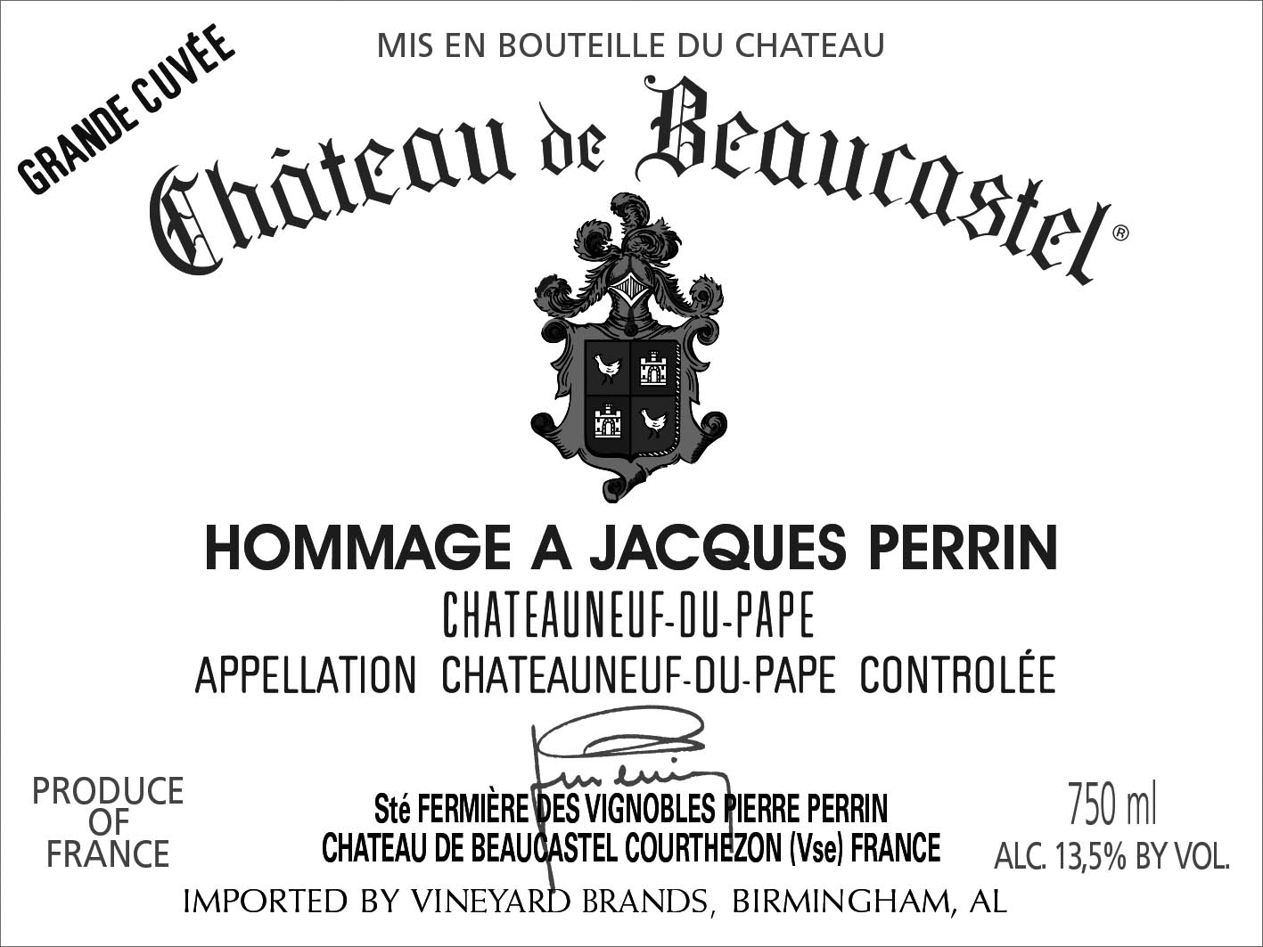 Hommage A Jacques Perrin