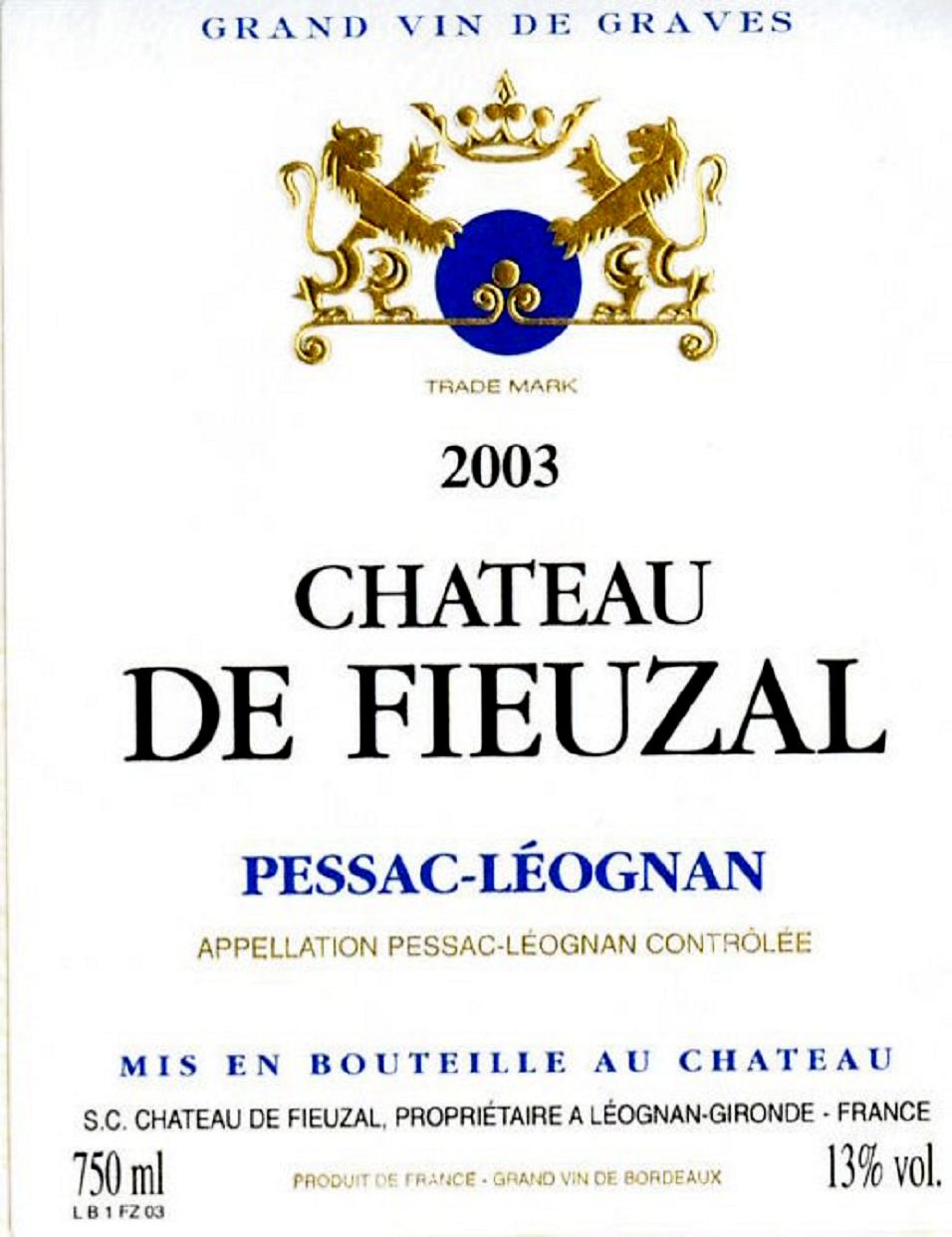 Château De Fieuzal
