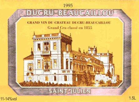 Grand Vin Du Chateau Ducru - Beaucaillou