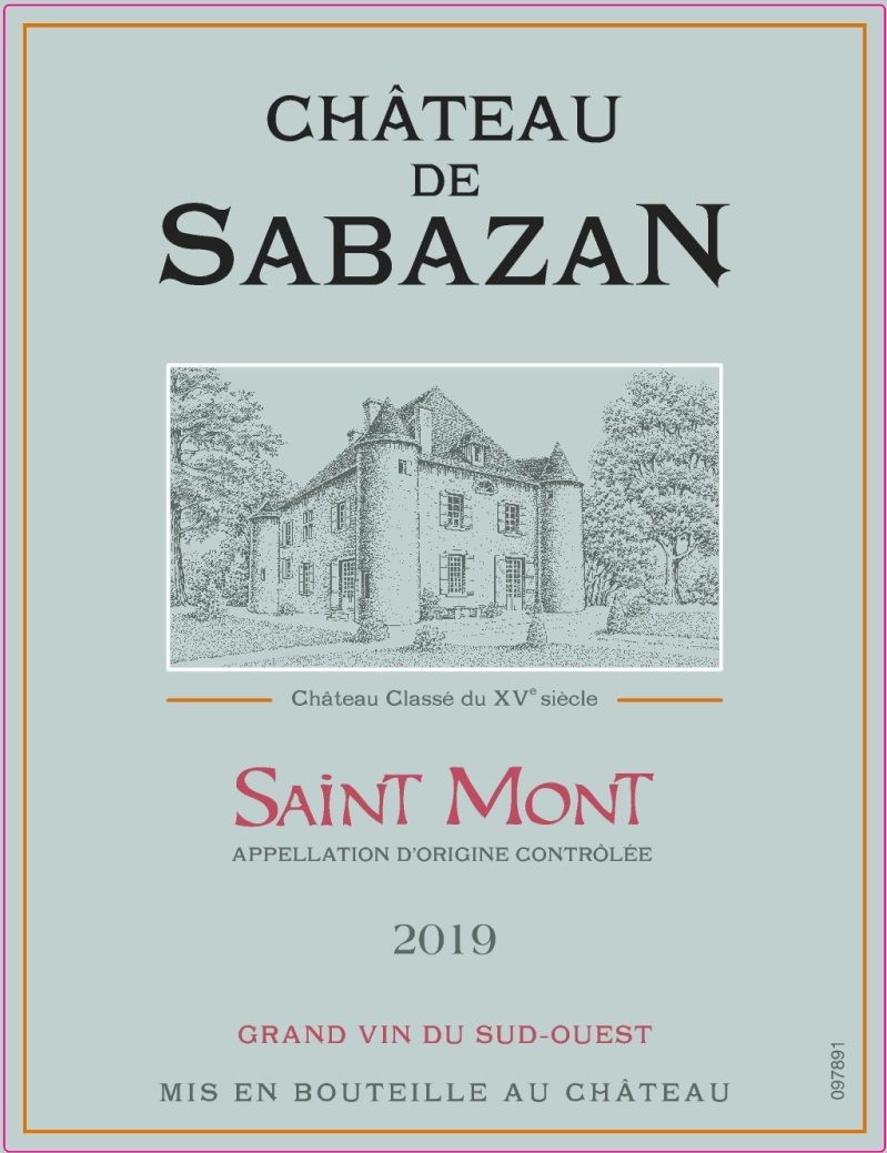 Château De Sabazan 100 % Tannat