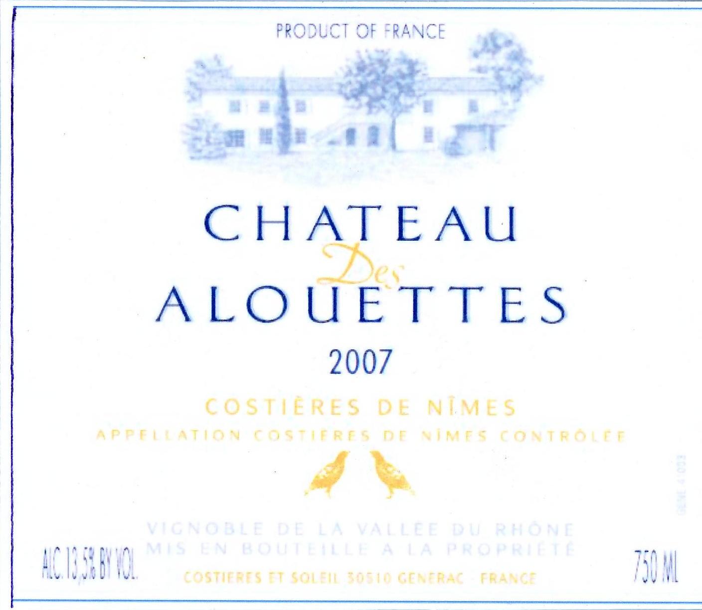 Chateau Des Alouettes