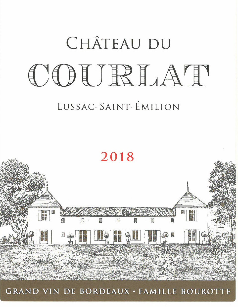 Lussac Saint - Emilion Appellation Red Bordeaux Wine