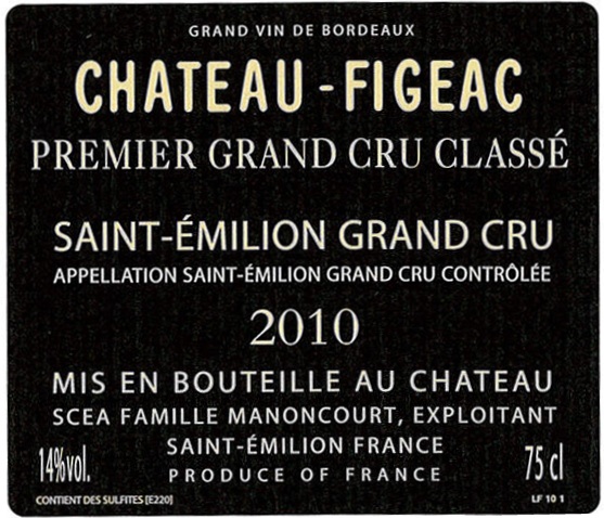 Chateau - Figeac Premier Grand Cru Classe