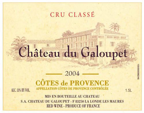 Cotes De Provence Red Table Wine