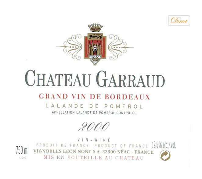 Chateau Garraud Grand Vin