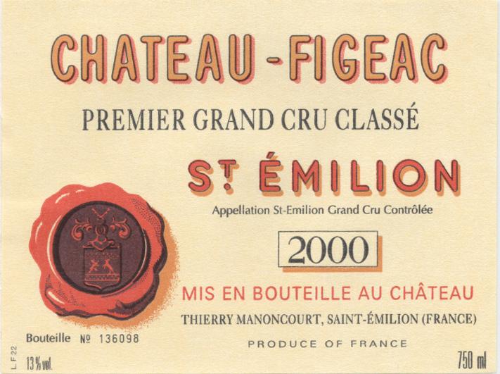 Figeac Premier Grand Cru Classé
