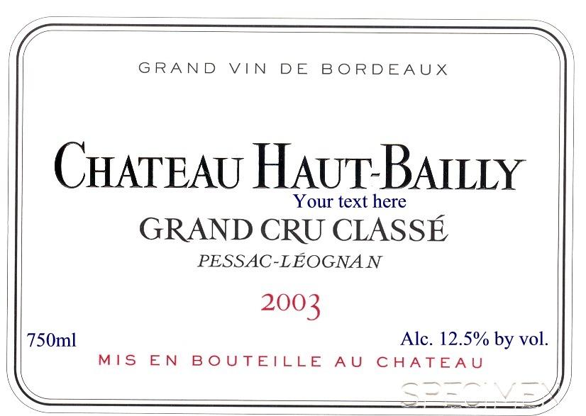 Grand Vin De Bordeaux