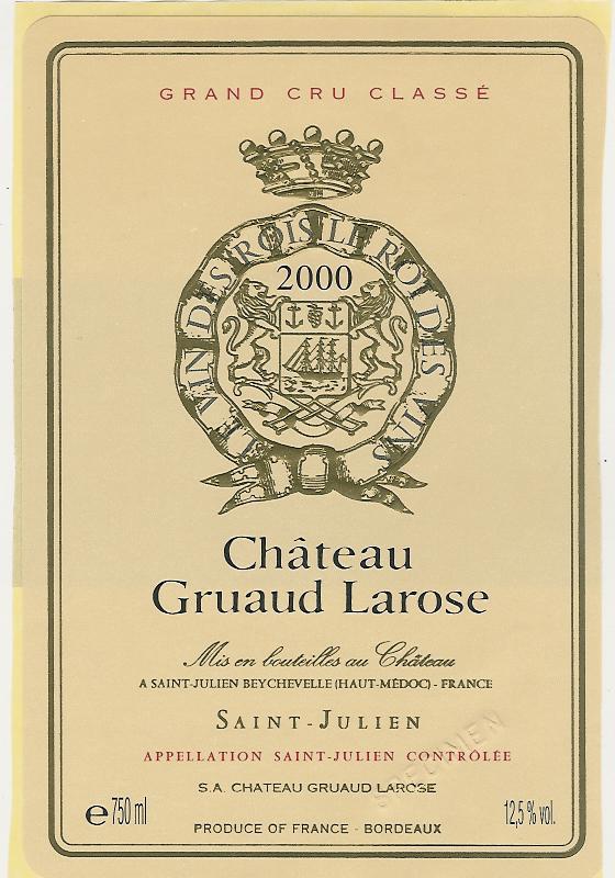 Château Gruaud Larose P A