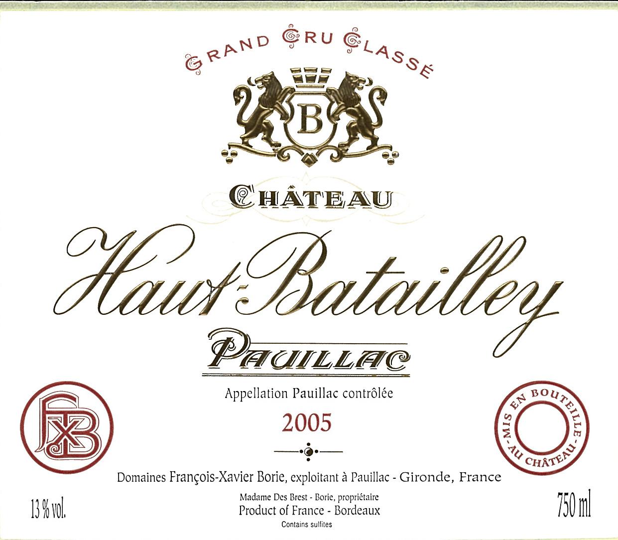 Grand Haut Batailley