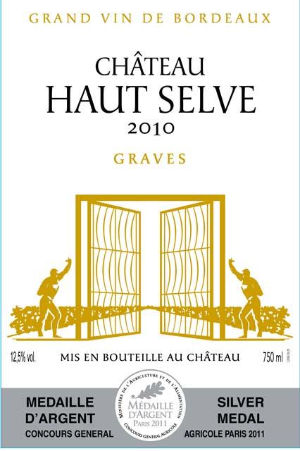 Château Haut Selve White Graves