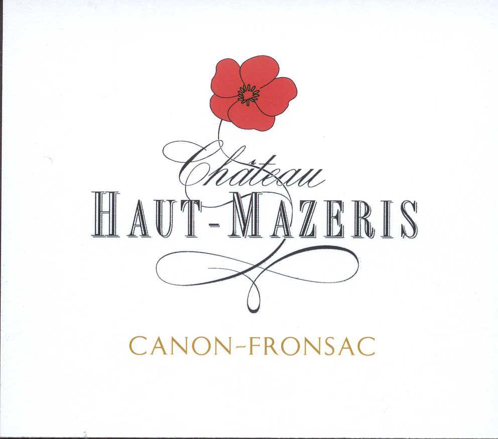 Haut - Mazeris Canon Fronsac