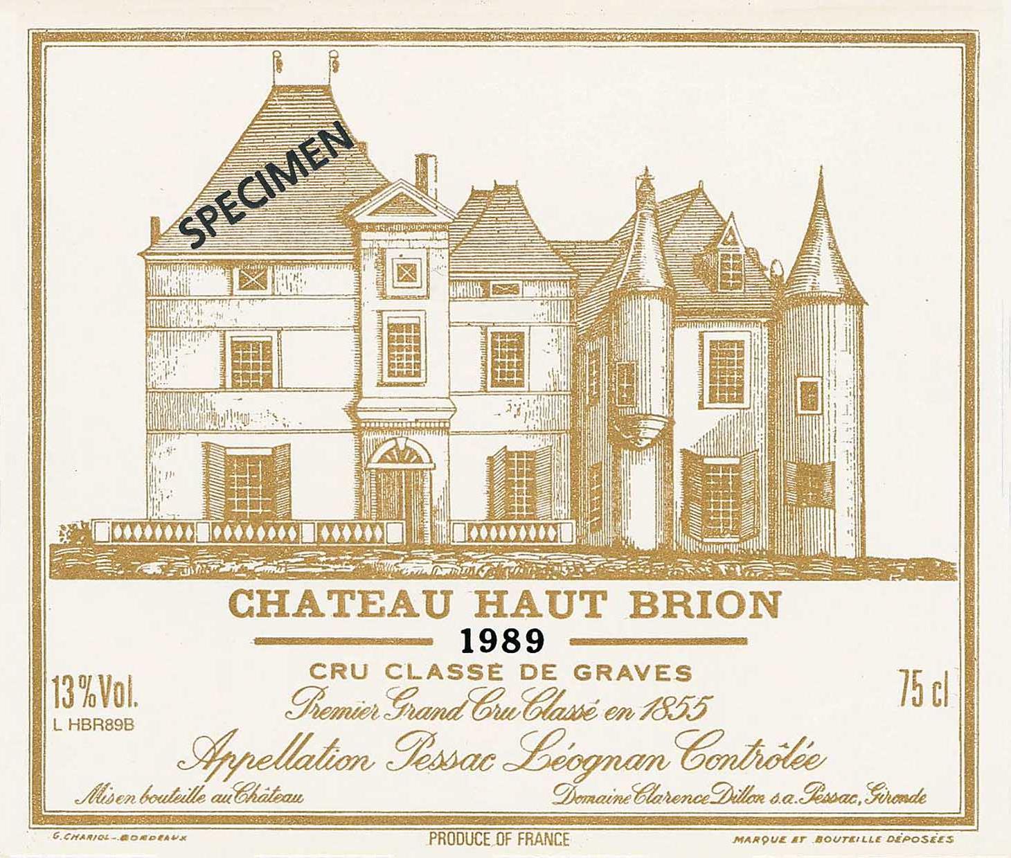 Haut - Brion Ac Pessac Leognan Rouge