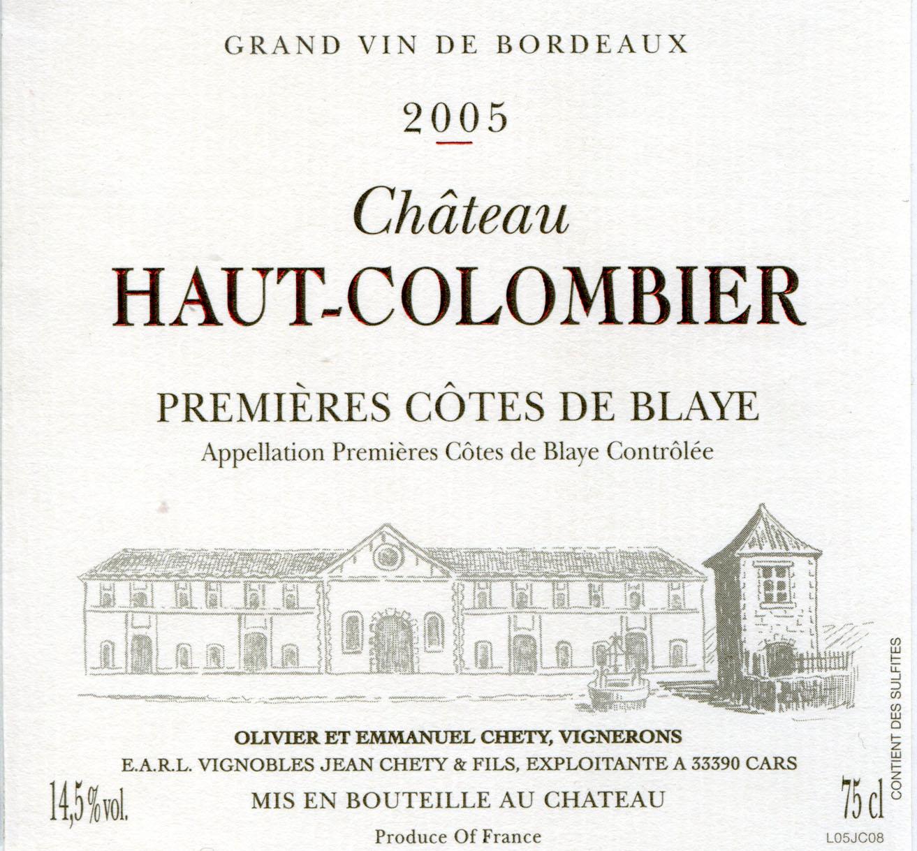 Château Haut - Colombier